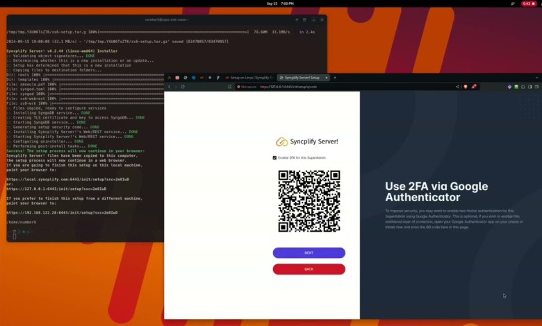 Install Syncplify Server! on Linux with a 1-line terminal command Install Syncplify Server! on Linux with a 1-line terminal command
