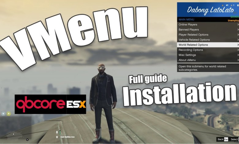 How to download and install Vmenu for your FiveM server Esx and QBcore – Latest Installation How to download and install Vmenu for your FiveM server Esx and QBcore – Latest Installation