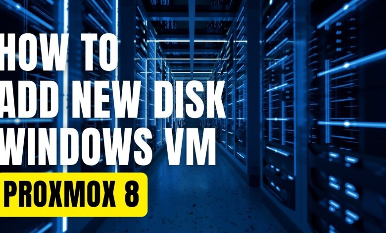 How To Add New Disk to Windows VM in Proxmox 8 How To Add New Disk to Windows VM in Proxmox 8