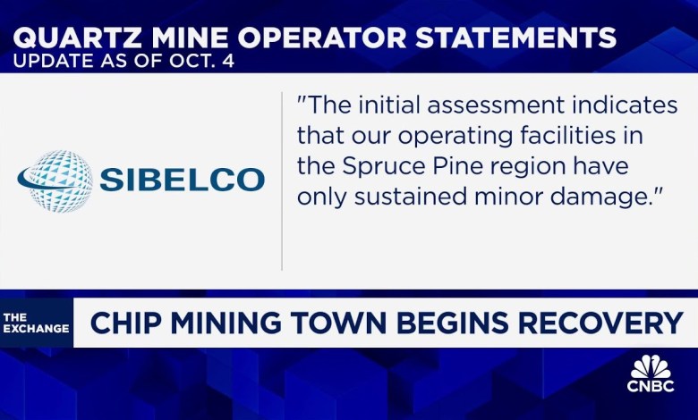 Chip mining town begins recovery Chip mining town begins recovery