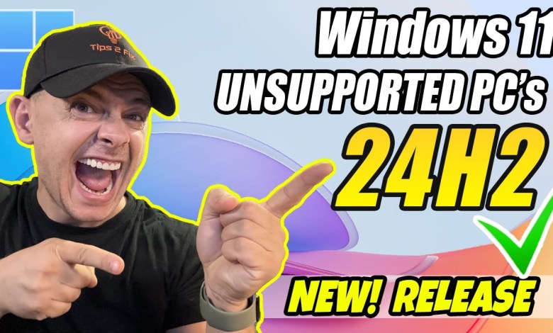 How to Install Windows 11 24h2 on Unsupported PC (Official Release) How to Install Windows 11 24h2 on Unsupported PC (Official Release)
