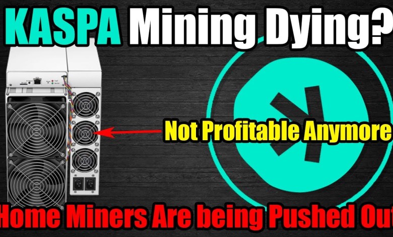KASPA Mining Is Now UNPROFITABLE – Oh Boy This Is BAD!!! KASPA Mining Is Now UNPROFITABLE – Oh Boy This Is BAD!!!