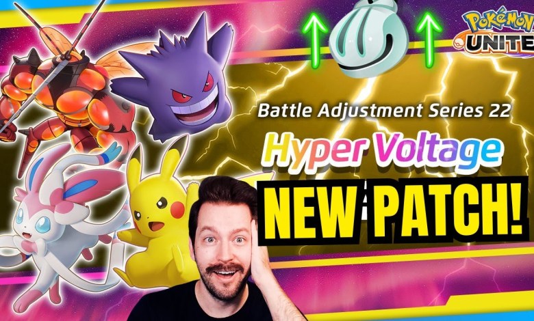 HYPER VOLTAGE PATCH NOTES! Held Item Changes, Gengar Buffs, EX Nerfs & more! | Pokemon Unite HYPER VOLTAGE PATCH NOTES! Held Item Changes, Gengar Buffs, EX Nerfs & more! | Pokemon Unite