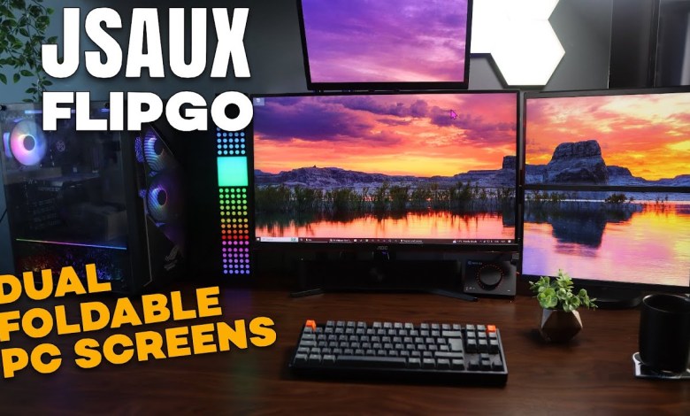 Jsaux FlipGo Lite Monitor Review. Best way to add more screens Jsaux FlipGo Lite Monitor Review. Best way to add more screens