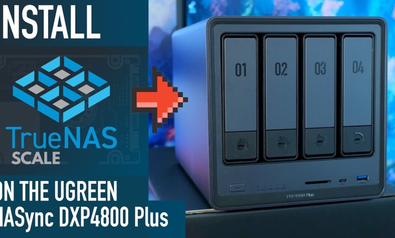 How to Install TrueNAS on UGREEN NASync DXP4800 Plus | VMs, Pihole, Jellyfin, Etc. How to Install TrueNAS on UGREEN NASync DXP4800 Plus | VMs, Pihole, Jellyfin, Etc.