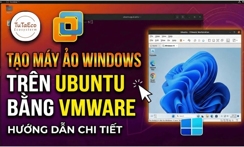 Cài máy ảo Windows vào cho Ubuntu ( trên Linux) bằng Vmware Workstation – Install Windows on Ubuntu Cài máy ảo Windows vào cho Ubuntu ( trên Linux) bằng Vmware Workstation – Install Windows on Ubuntu