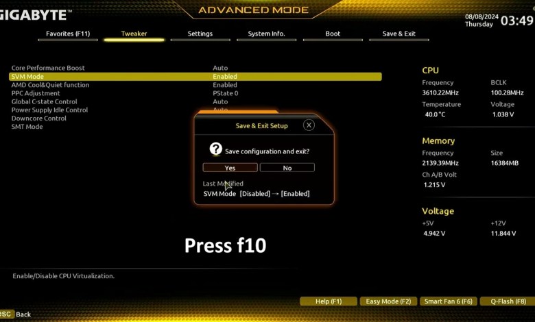 How to Enable Virtualization in Gigabyte UEFI Bios How to Enable Virtualization in Gigabyte UEFI Bios