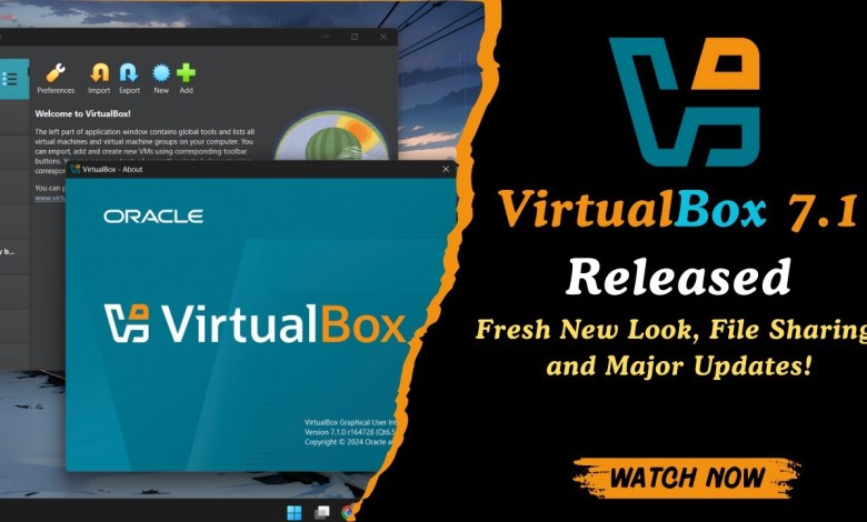 VirtualBox 7.1 Released: Fresh New Look, File Sharing, and Major Updates! VirtualBox 7.1 Released: Fresh New Look, File Sharing, and Major Updates!