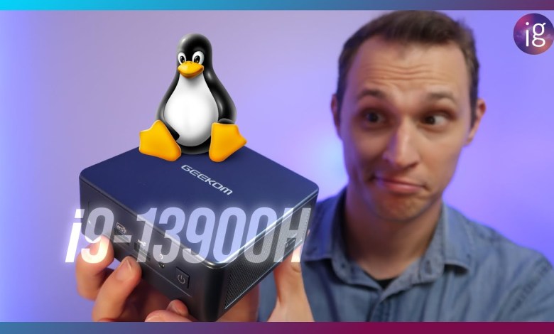 An i9 in a Mini Tower? | Geekom Mini IT13 Review with Linux Mint 21.3 An i9 in a Mini Tower? | Geekom Mini IT13 Review with Linux Mint 21.3