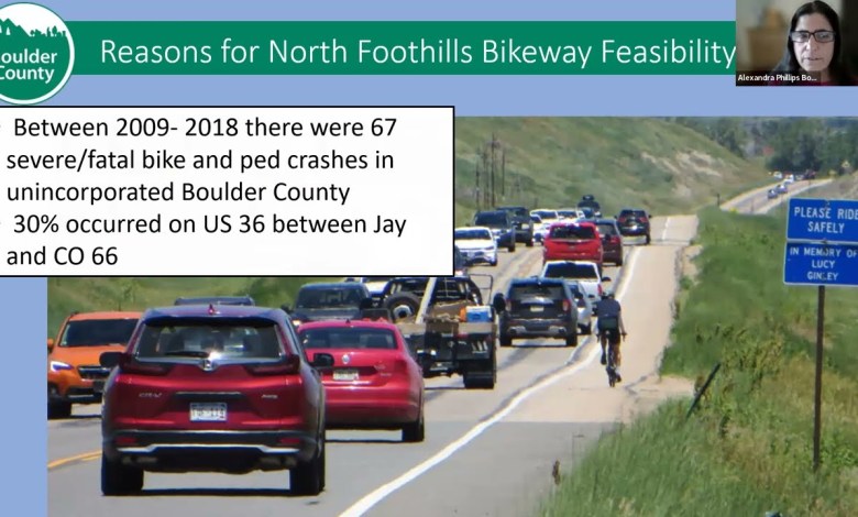 North Foothills Bikeway Feasibility Study Information Session North Foothills Bikeway Feasibility Study Information Session