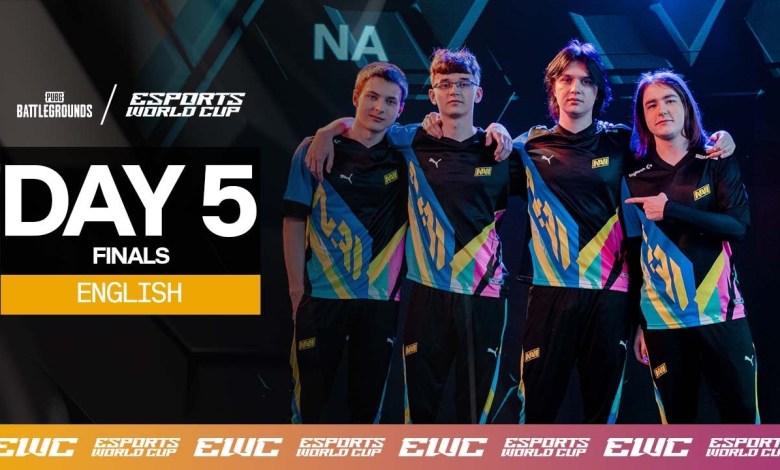 EWC PUBG – Day 5 – Finals EWC PUBG – Day 5 – Finals