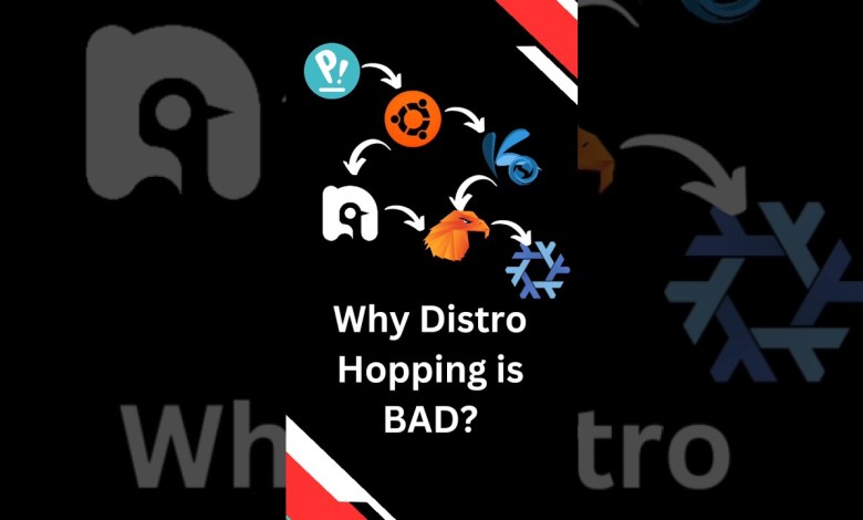 Why Distro Hopping is BAD? #linux #distrohopping Why Distro Hopping is BAD? #linux #distrohopping