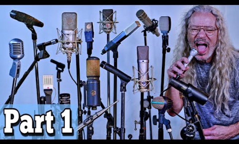 Using Every Mic I Own – Part 1 Using Every Mic I Own – Part 1