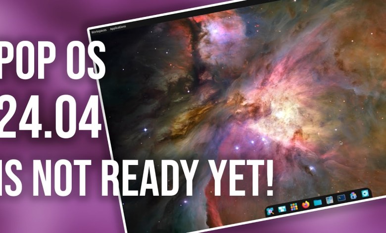 First Look At POP OS Cosmic And It’s Not Good.. First Look At POP OS Cosmic And It’s Not Good..