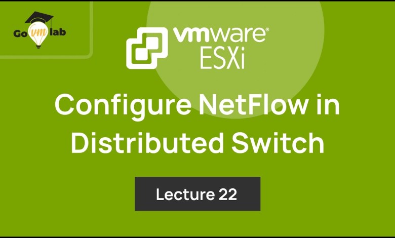 Teaser of Lecture 22. What is Netflow in VMware vSphere Distributed Switch: ESXi Networking Tutorial Teaser of Lecture 22. What is Netflow in VMware vSphere Distributed Switch: ESXi Networking Tutorial