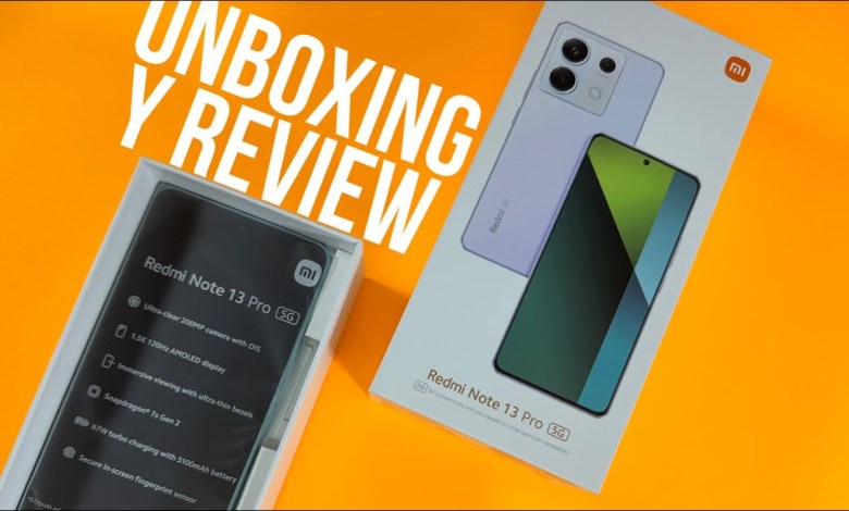 Xiaomi Redmi Note 13 Pro 5G: Unboxing y Review EN ESPAÑOL Xiaomi Redmi Note 13 Pro 5G: Unboxing y Review EN ESPAÑOL