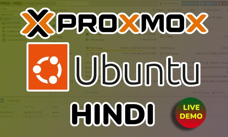 Install Ubuntu Server In Proxmox VE (HINDI) Step By Step Install Ubuntu Server In Proxmox VE (HINDI) Step By Step