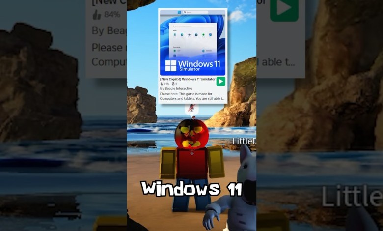 Windows 11 Simulator In Roblox Windows 11 Simulator In Roblox