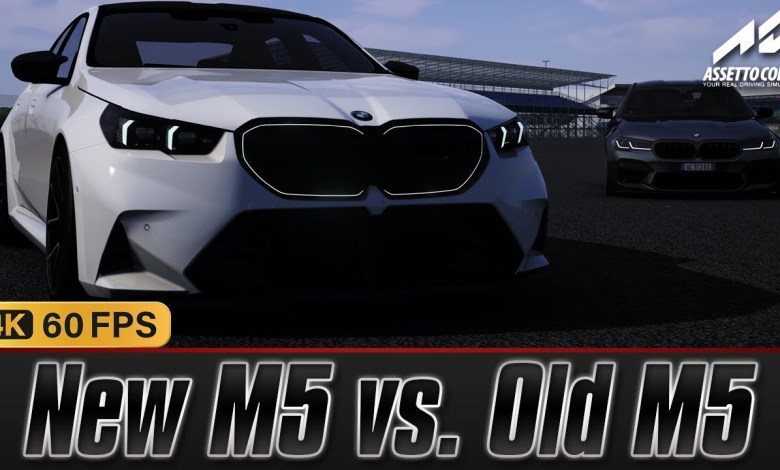 Is the New BMW M5 Faster Than the Old M5? | BMW M5 (G90) | Assetto Corsa | 4K60FPS Is the New BMW M5 Faster Than the Old M5? | BMW M5 (G90) | Assetto Corsa | 4K60FPS