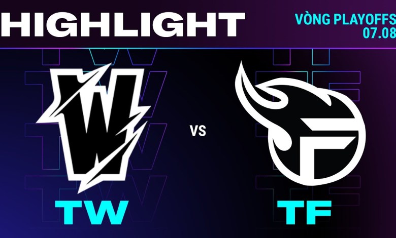 HIGHLIGHT | TW vs TF | VCS 2024 MÙA HÈ | PLAYOFFS TRẬN 1 | 07.08.2024 HIGHLIGHT | TW vs TF | VCS 2024 MÙA HÈ | PLAYOFFS TRẬN 1 | 07.08.2024