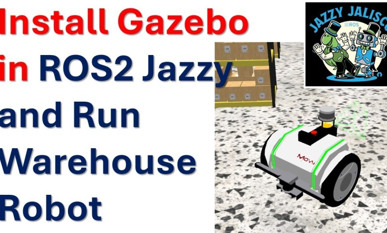 Install Gazebo in Linux Ubuntu/ROS2 Jazzy and Run 3D Realistic Simulation of Warehouse Robot Install Gazebo in Linux Ubuntu/ROS2 Jazzy and Run 3D Realistic Simulation of Warehouse Robot