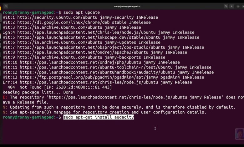 How to Install Audacity in Ubuntu Using Terminal | Linux | Ubuntu | Audacity | Snap | CodeWithRonny How to Install Audacity in Ubuntu Using Terminal | Linux | Ubuntu | Audacity | Snap | CodeWithRonny