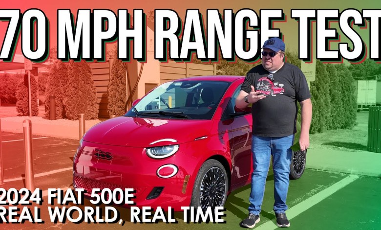 We Were SHOCKED By Our 2024 Fiat 500e 70 MPH Range Test! We Were SHOCKED By Our 2024 Fiat 500e 70 MPH Range Test!