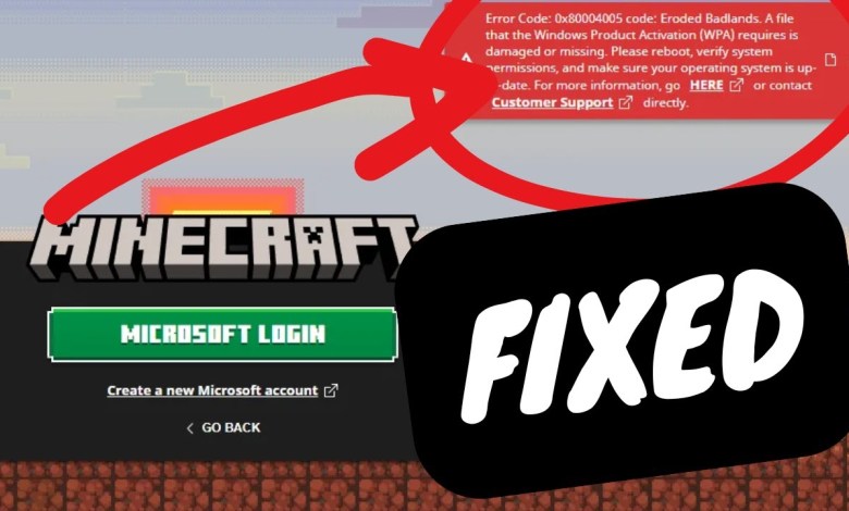How to Fix Minecraft Error Code 0x80004005 How to Fix Minecraft Error Code 0x80004005