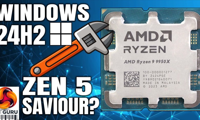 AMD hopes Windows 11 Update can rescue Zen 5 – TESTED! AMD hopes Windows 11 Update can rescue Zen 5 – TESTED!