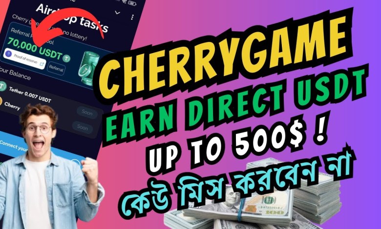 Cherrygame Tap Mining | Earn Direct USDT | New Telegram Bot Mining | Telegram Bot Mining Project Cherrygame Tap Mining | Earn Direct USDT | New Telegram Bot Mining | Telegram Bot Mining Project