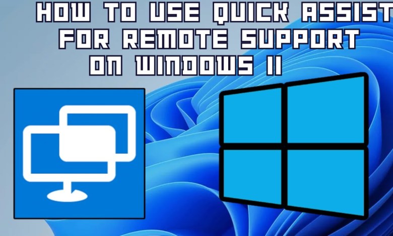 How to use quick assist for remote support on windows 11 How to use quick assist for remote support on windows 11