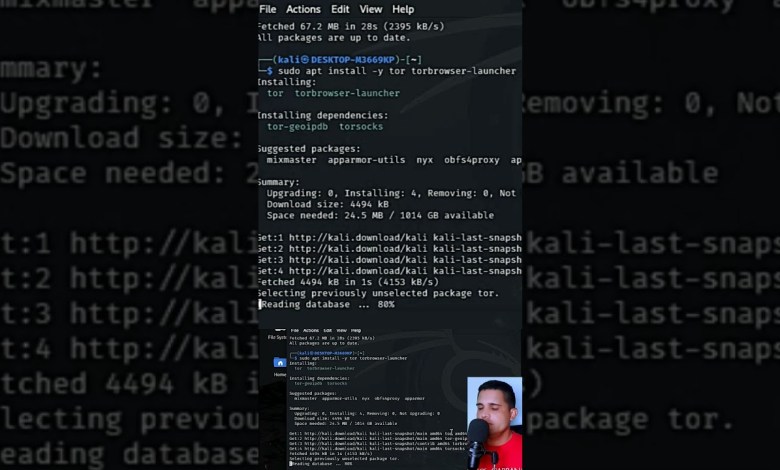 Así de FÁCIL Instalar el Navegador TOR en Kali Linux Así de FÁCIL Instalar el Navegador TOR en Kali Linux