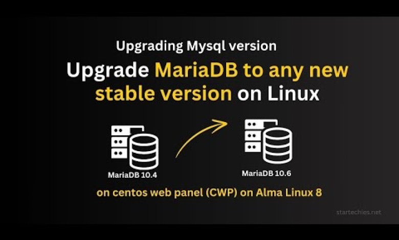Upgrade MySQL MariaDB | MariaDB Upgrade For CWP, VestaCP & cPanel Upgrade MySQL MariaDB | MariaDB Upgrade For CWP, VestaCP & cPanel