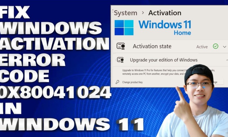 How To Fix Windows Activation Error Code 0X80041024 in Windows 11 How To Fix Windows Activation Error Code 0X80041024 in Windows 11