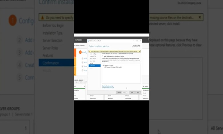 Solve .NET Framework 3.5 Installation Issues on Windows Server Error 0x8024402c Solve .NET Framework 3.5 Installation Issues on Windows Server Error 0x8024402c