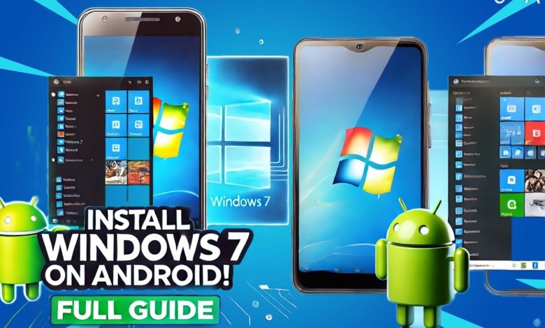 How to Install Windows 7 on Android//upne mobile Mai windows 7 kaise chalayen How to Install Windows 7 on Android//upne mobile Mai windows 7 kaise chalayen