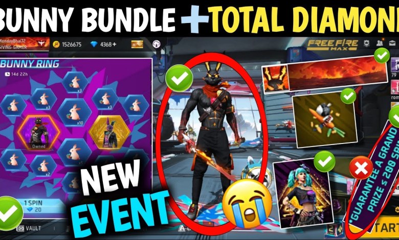 Bunny Bundle Main Kitna Diamond lagega? Bunny mastermind Bundle New Ring Event| New bunny ring event Bunny Bundle Main Kitna Diamond lagega? Bunny mastermind Bundle New Ring Event| New bunny ring event