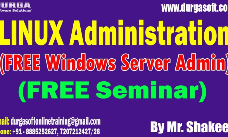 LINUX Administration (FREE Seminar) tutorials || by Mr. Shakeel On 20-10-2024 @10AM IST LINUX Administration (FREE Seminar) tutorials || by Mr. Shakeel On 20-10-2024 @10AM IST