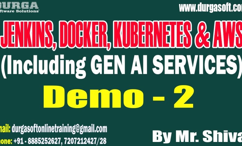 JENKINS, DOCKER, KUBERNETES & AWS tutorials || Demo – 2 || by Mr. Shiva On 30-08-2024 @7AM IST JENKINS, DOCKER, KUBERNETES & AWS tutorials || Demo – 2 || by Mr. Shiva On 30-08-2024 @7AM IST