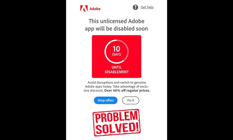 How to stop Adobe Genuine Service alert #shorts #adobe #photoshopfree How to stop Adobe Genuine Service alert #shorts #adobe #photoshopfree