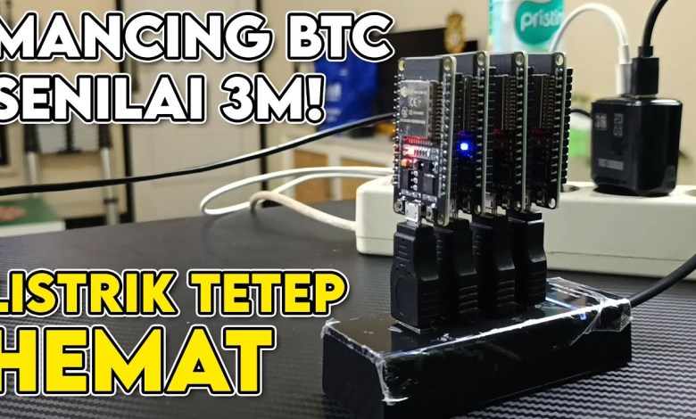 Alat Mancing Mining Bitcoin Dengan Hemat Listrik | Solo Mining Nerdminer V2 Alat Mancing Mining Bitcoin Dengan Hemat Listrik | Solo Mining Nerdminer V2