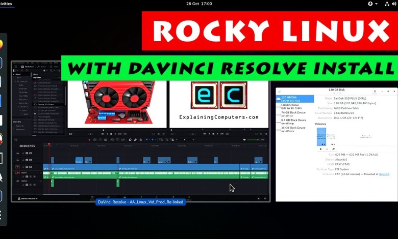 Rocky Linux — with DaVinci Resolve Install Rocky Linux — with DaVinci Resolve Install