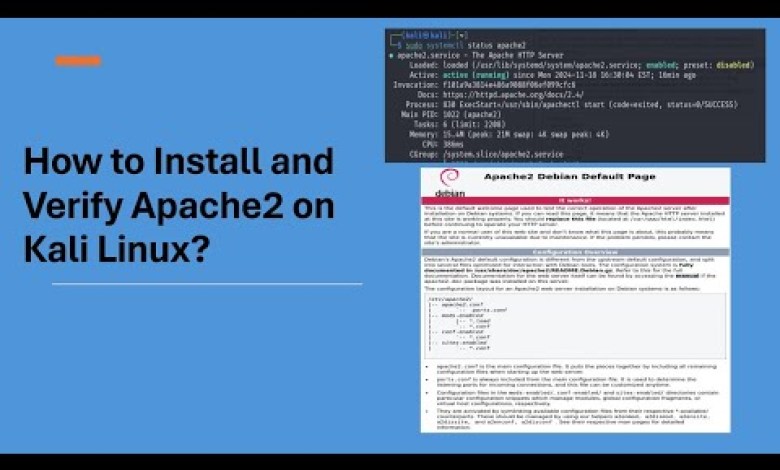 How to Install and Verify Apache2 on Kali Linux | Step-by-Step Guide How to Install and Verify Apache2 on Kali Linux | Step-by-Step Guide