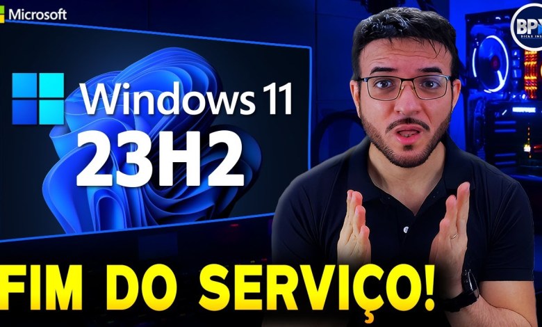 Windows 11 23H2 ACABOU? “Sua versão do Windows chegou ao Fim do Serviço” Windows 11 23H2 ACABOU? “Sua versão do Windows chegou ao Fim do Serviço”