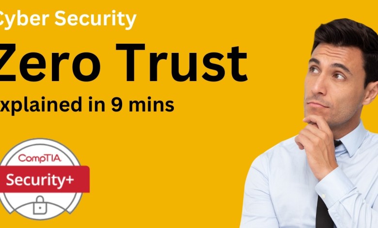 Zero Trust Explained in 9 mins | CompTIA Security+ SY0-701 Zero Trust Explained in 9 mins | CompTIA Security+ SY0-701