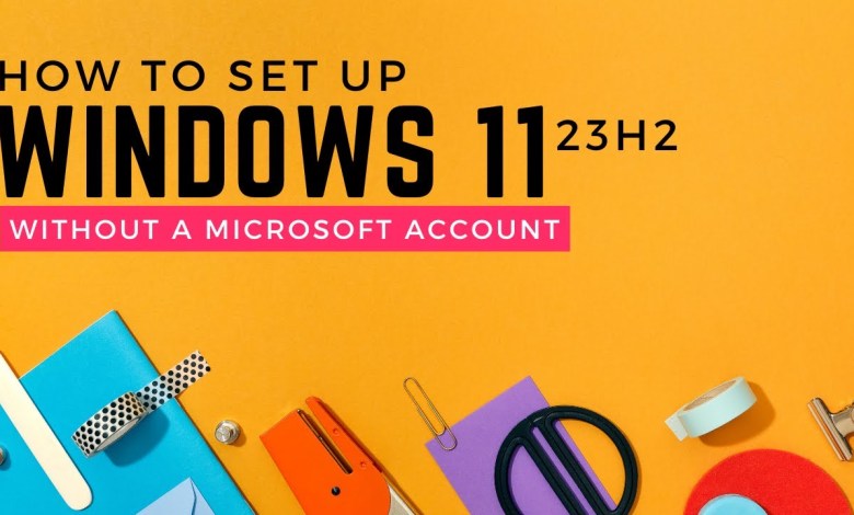 How to set up Windows 11 (23H2) without a Microsoft Account – Episode 8 (Home Lab Series) How to set up Windows 11 (23H2) without a Microsoft Account – Episode 8 (Home Lab Series)