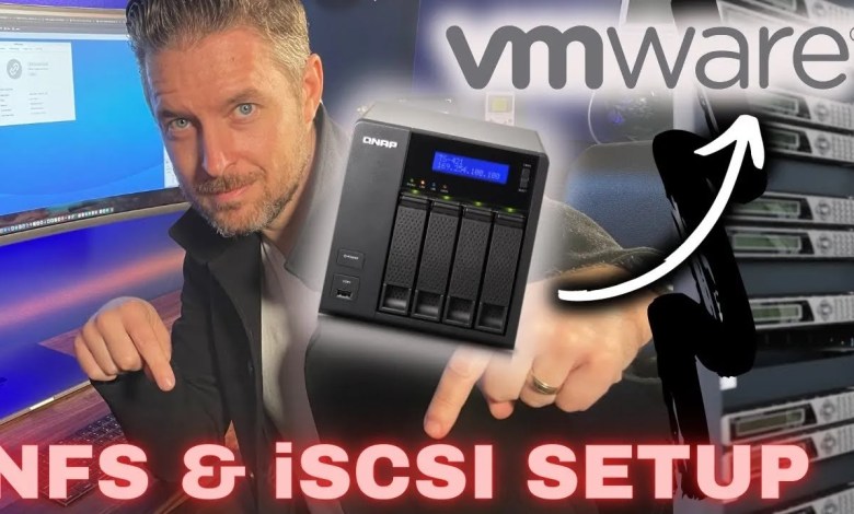 Connect QNAP NAS to VMware ESXi vCenter Server NFS vs iSCSI Connect QNAP NAS to VMware ESXi vCenter Server NFS vs iSCSI