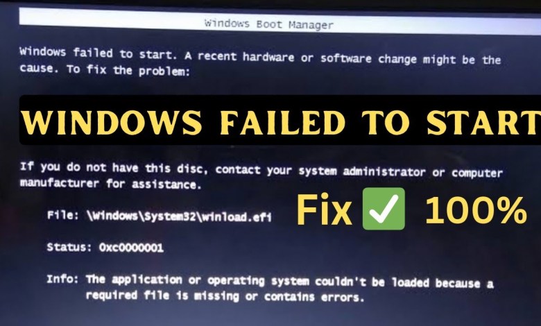 How to Fix ‘Windows Failed to Start’ Error: Step-by-Step Guide How to Fix ‘Windows Failed to Start’ Error: Step-by-Step Guide