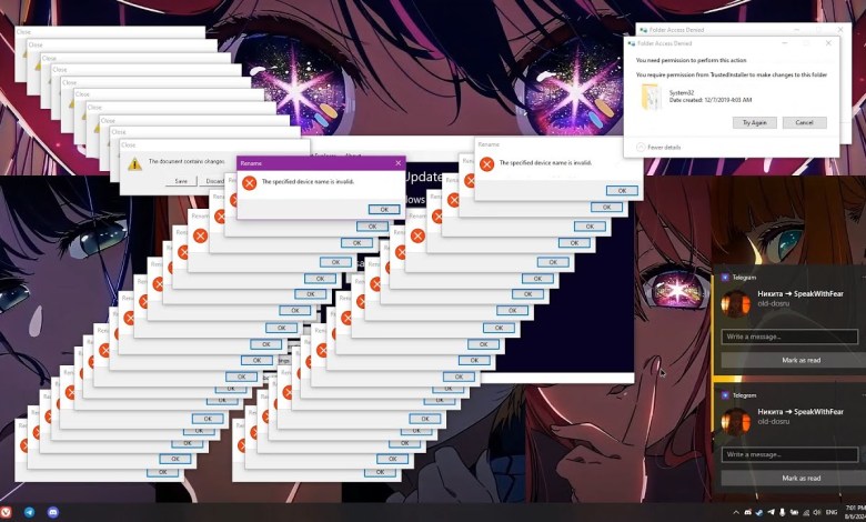 Windows 10 Crazy Error!!!!!! Windows 10 Crazy Error!!!!!!