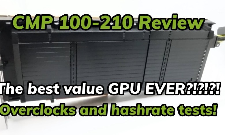 THE LAST GPU I WILL EVER BUY FOR MINING: 100-210 review, hashrate testing and overclocks THE LAST GPU I WILL EVER BUY FOR MINING: 100-210 review, hashrate testing and overclocks